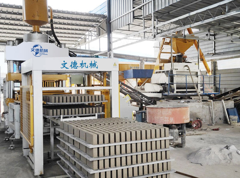 泉州静压砖机厂家 文德全自动静压砖机的产品特点