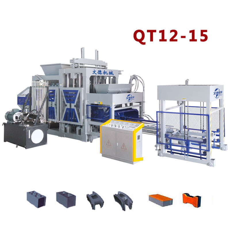 QT12-15全自动植草砖机 护坡砖机